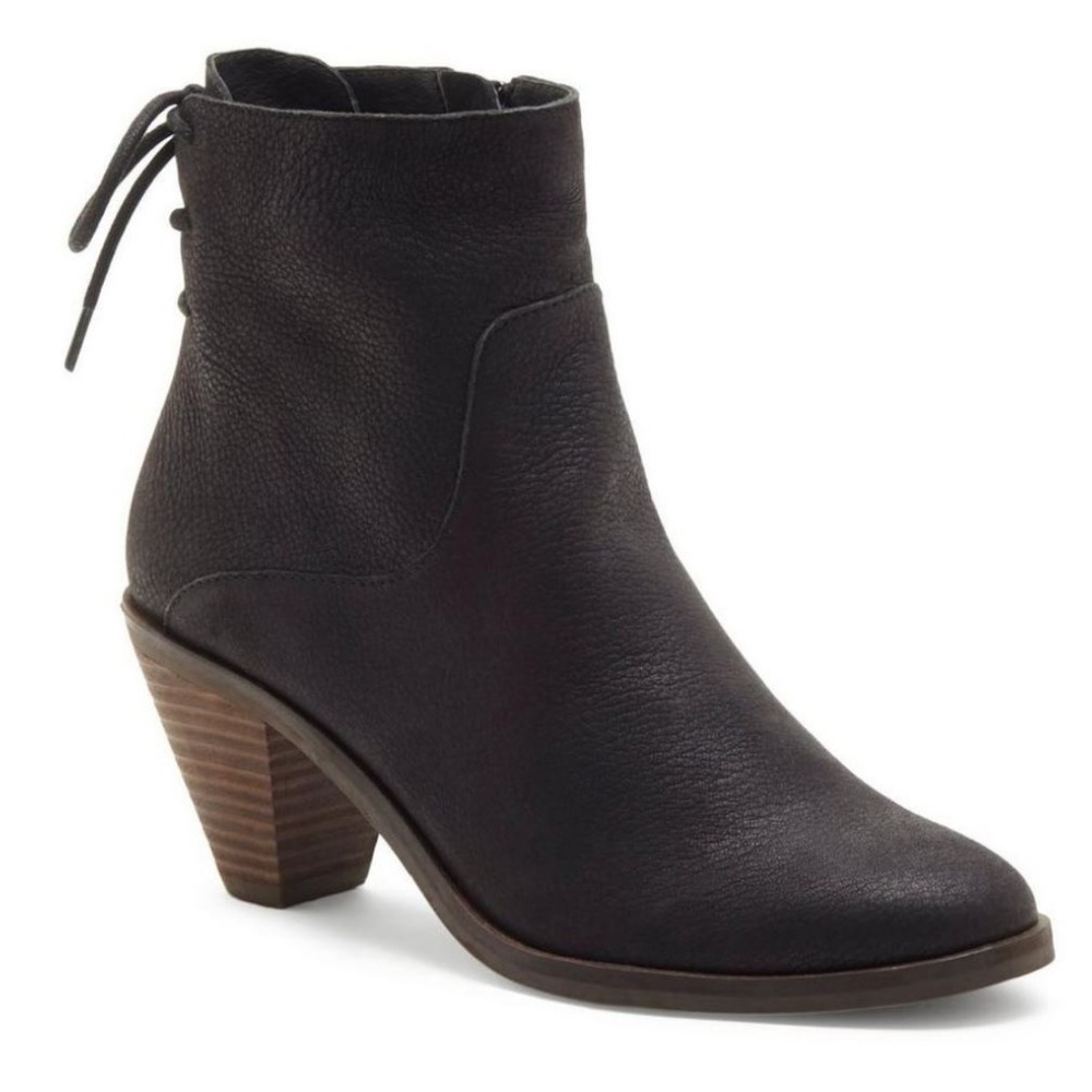 Lucky Jalie Black Bootie Size 10 M